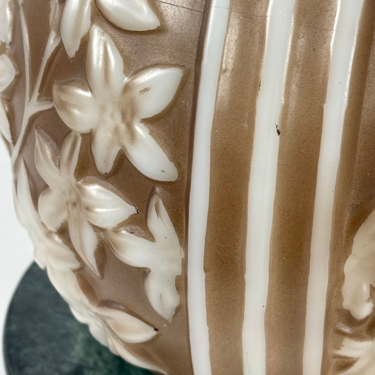 Phoenix Glass Co. Star Flower Vase |⋆˙⟡| Vintage Sculptured Artware