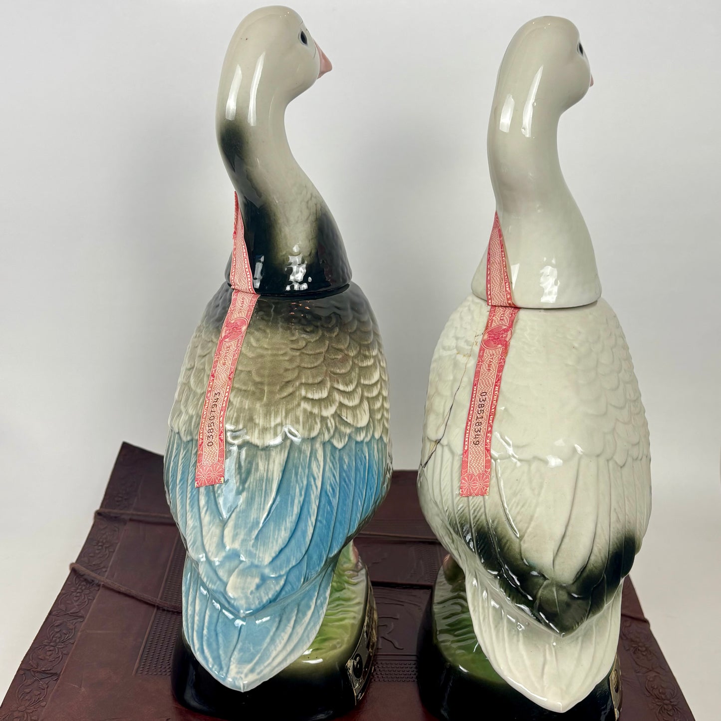 Vintage 1979 James B. Beam Goose Empty Decanter Set |⋆˙⟡| Regal China – Bar Decor