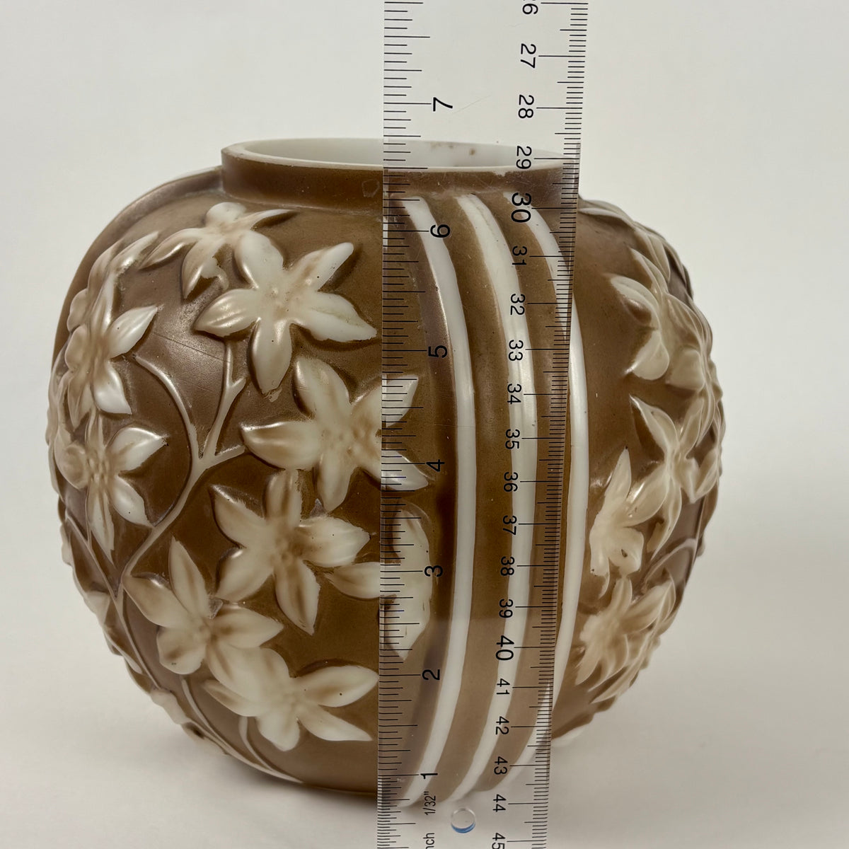 Phoenix Glass Co. Star Flower Vase |⋆˙⟡| Vintage Sculptured Artware