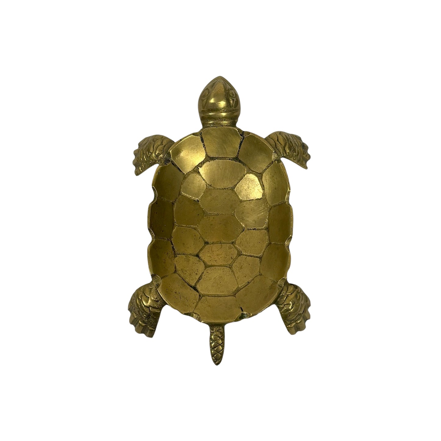 Vintage Brass Sea Turtle Trinket Dish | ⋆˙⟡ | Catchall Bowl, Ring Holder