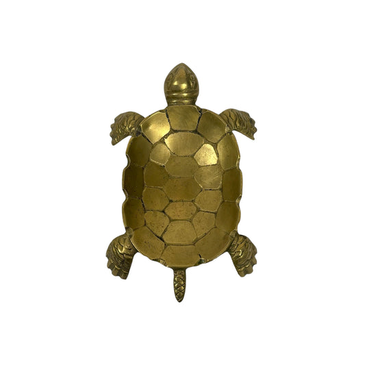 Vintage Brass Sea Turtle Trinket Dish | ⋆˙⟡ | Catchall Bowl, Ring Holder
