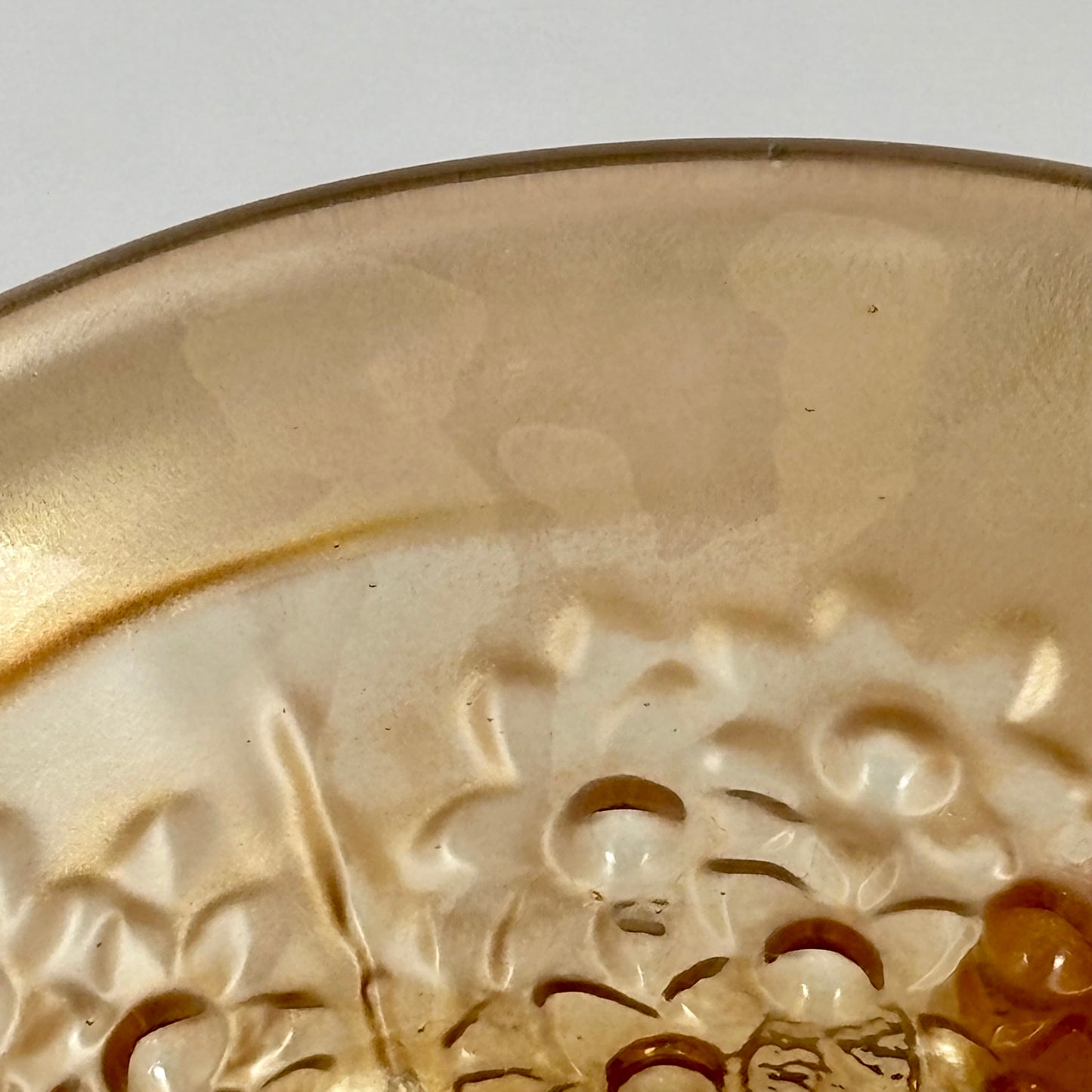 Antique Fenton Orange Tree Marigold Carnival Glass Goblet |⋆˙⟡| c. Early 1900s