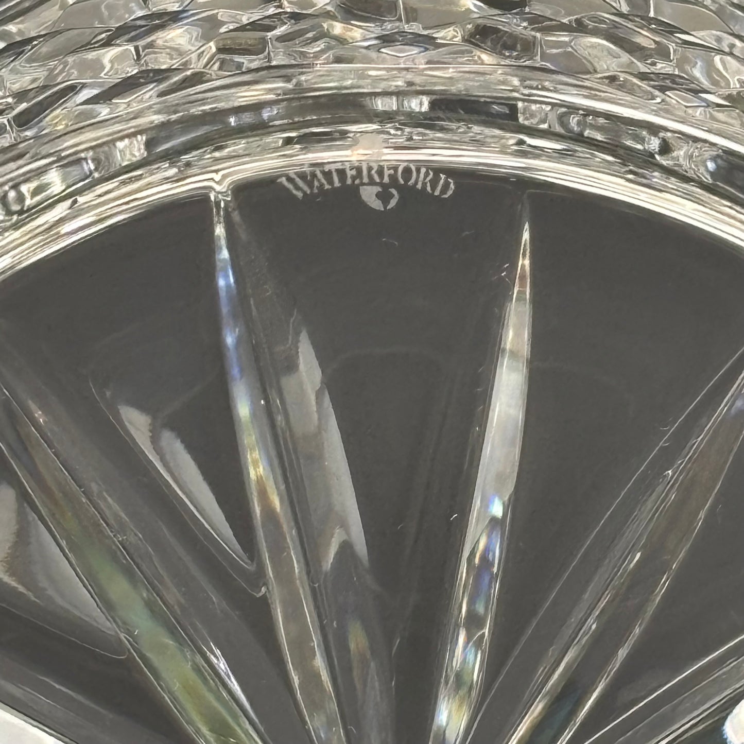 Waterford Crystal Lidded Biscuit Jar | ⋆˙⟡ | Covered Crystal Cookie Jar / Candy Jar