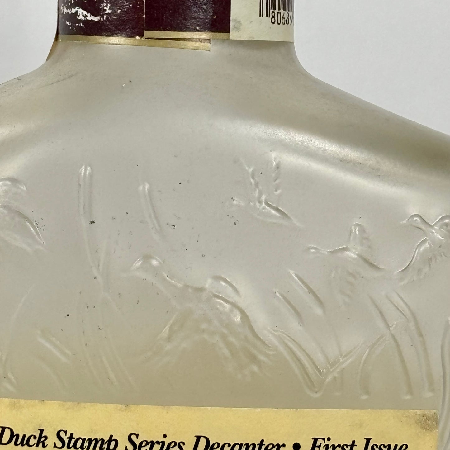 Vintage Jim Beam Duck Stamp Series Pintail Decanter |⋆˙⟡| First Issue Wildlife Bourbon Bottle
