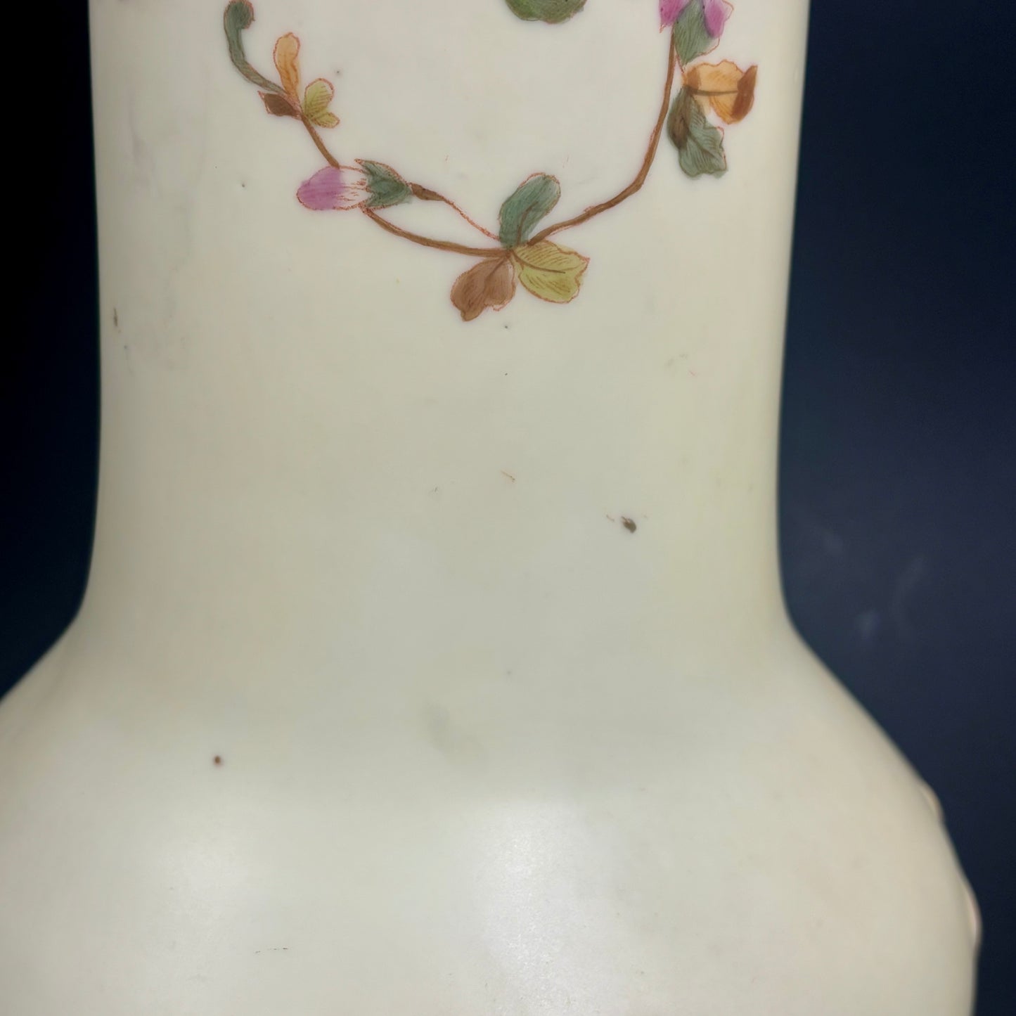 Antique RW Rudolstadt Germany Hand Painted Porcelain Vase |⋆˙⟡| Floral Design