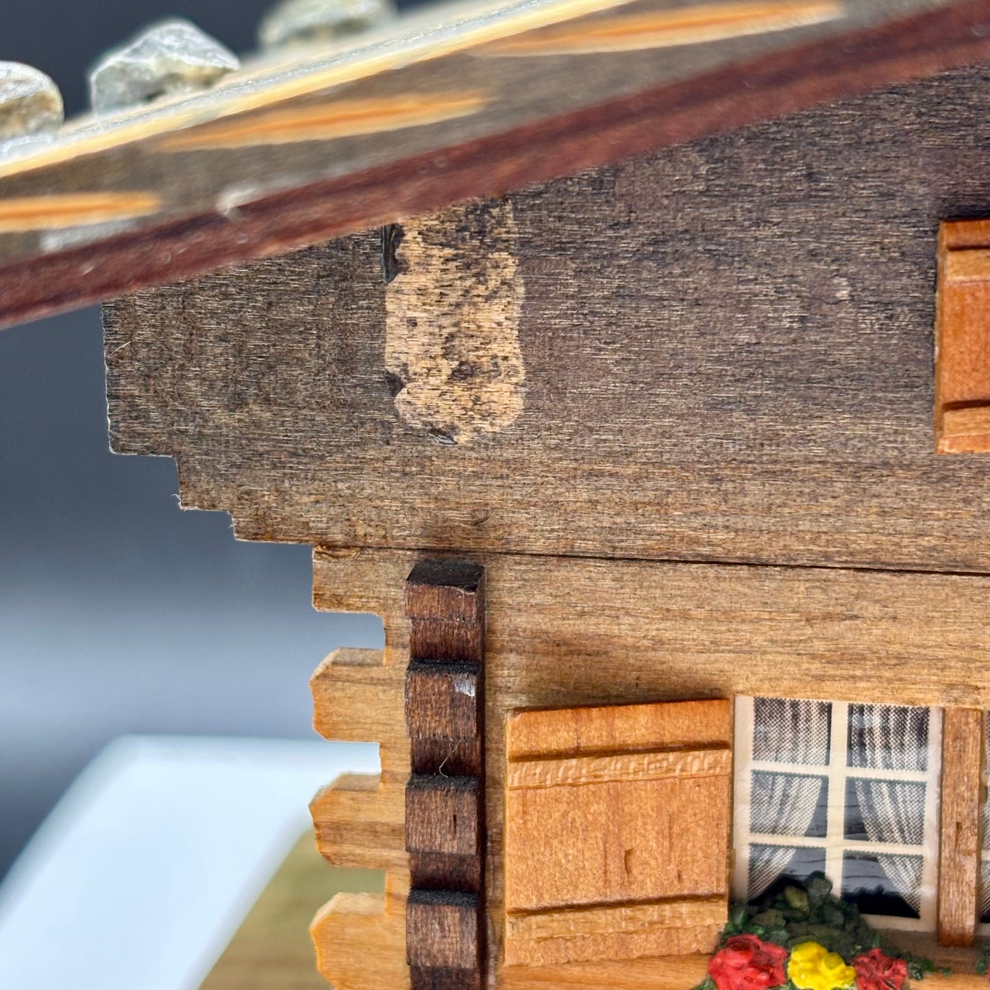 Vintage Swiss Reuge Chalet Music Box ⋆˙⟡ Edelweiss