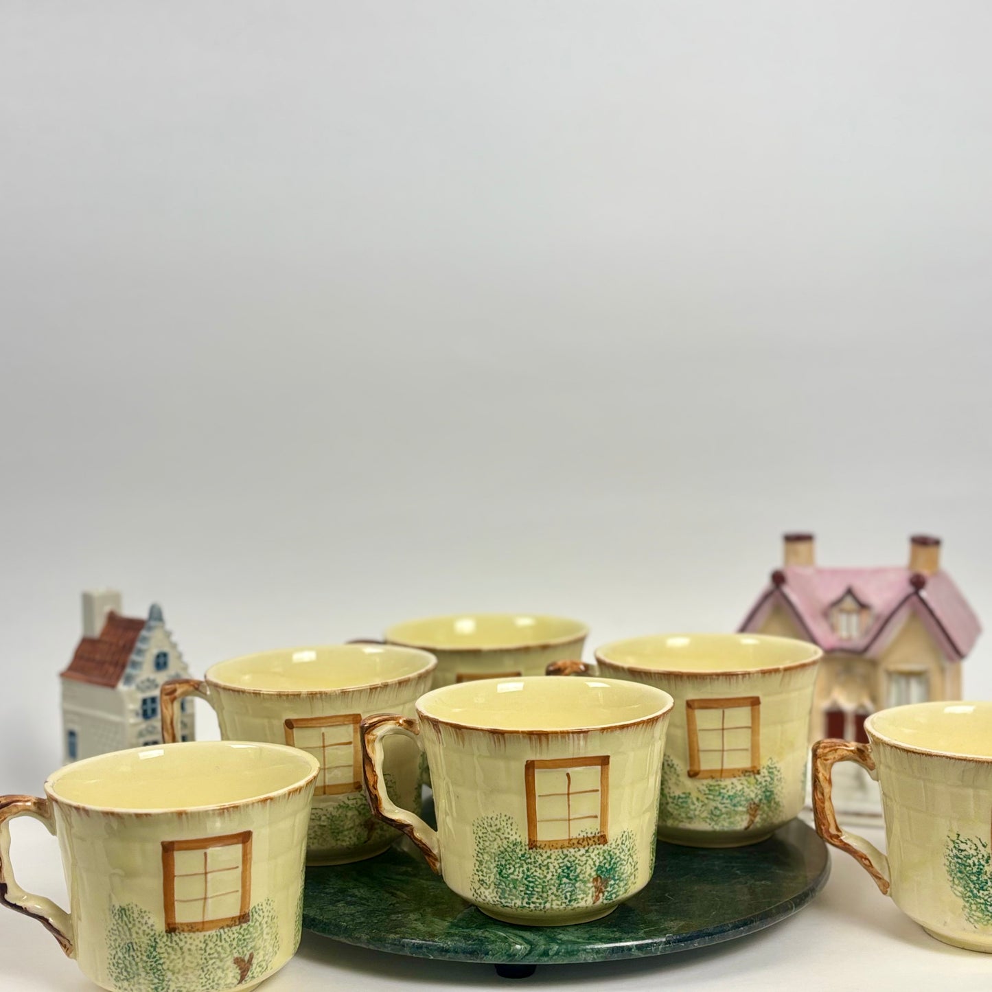 Vintage Keel Pottery Cottage Ware Tea Set |⋆˙⟡| 22 Piece Set, Staffordshire England
