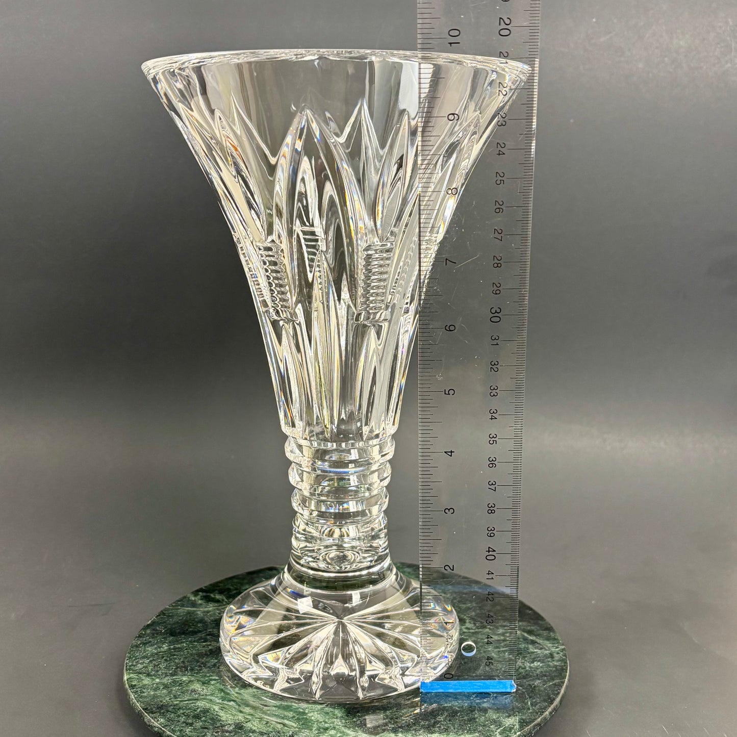 Waterford Crystal Leenane Vase |⋆˙⟡| Footed Flared Vase