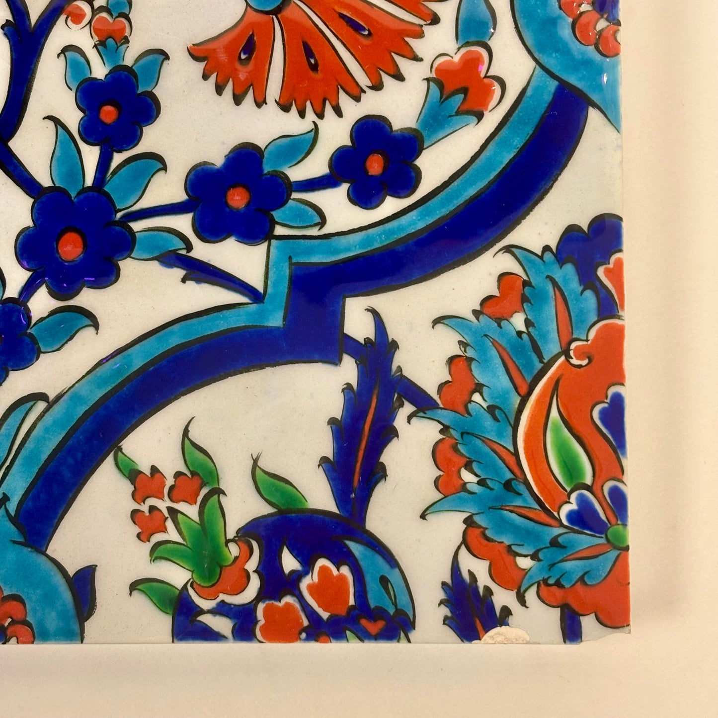 Handmade Turkish Ceramic Tiles ⋆˙⟡ Kütahya Fettah Tile & Floral Tile