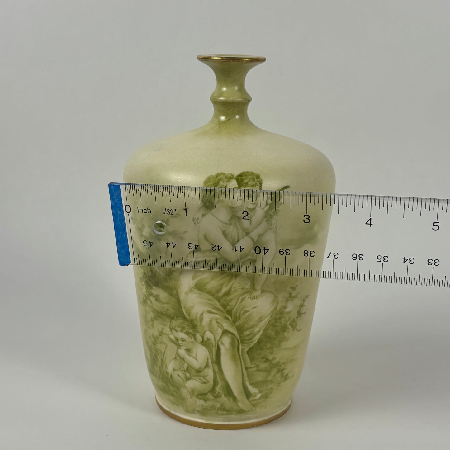Antique Royal Bonn Germany Vase, c. 1900 |⋆˙⟡| Classical Woman & Cherubs