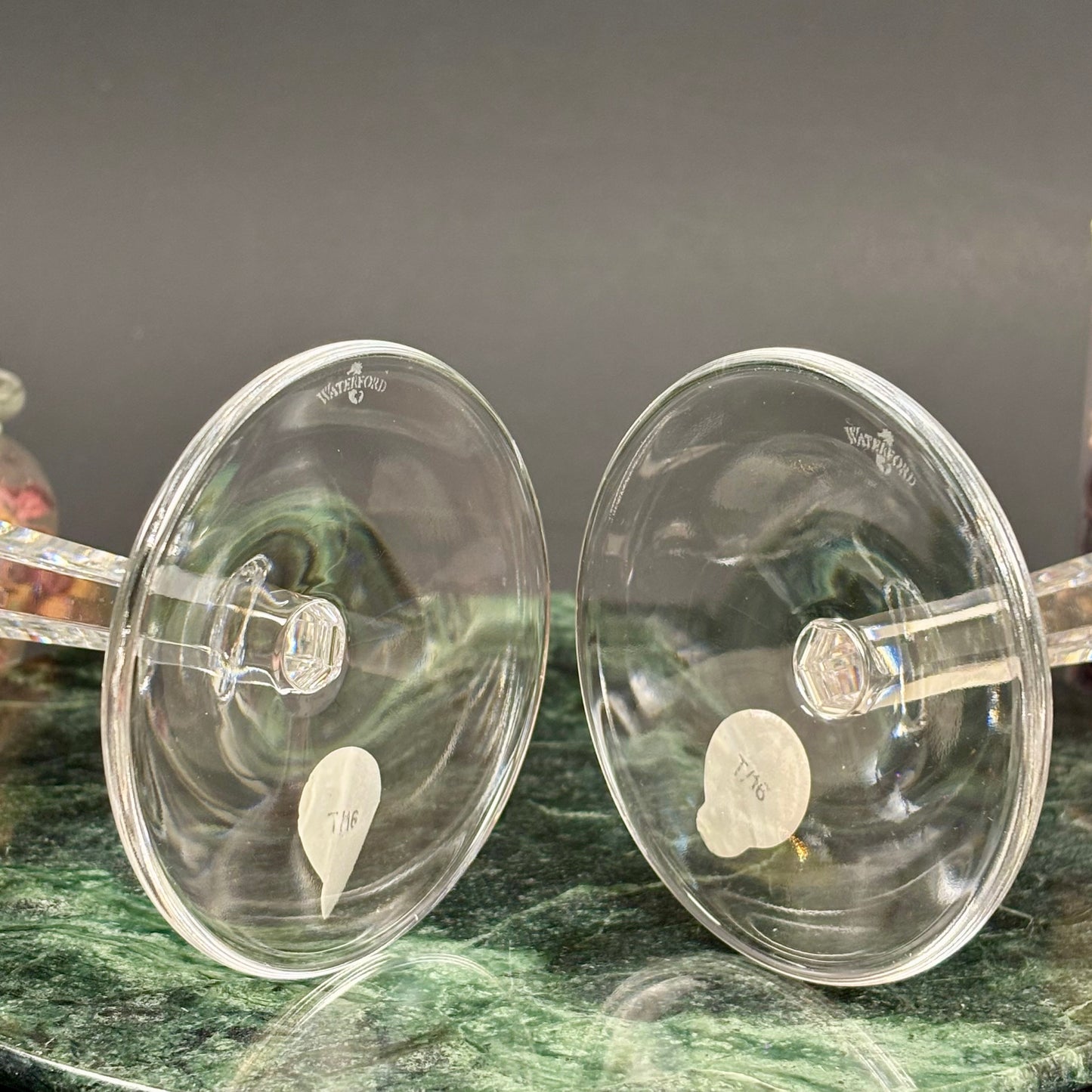 Waterford Crystal Wedding Collection Swan Champagne Flutes |⋆˙⟡| Set of 2 with Box