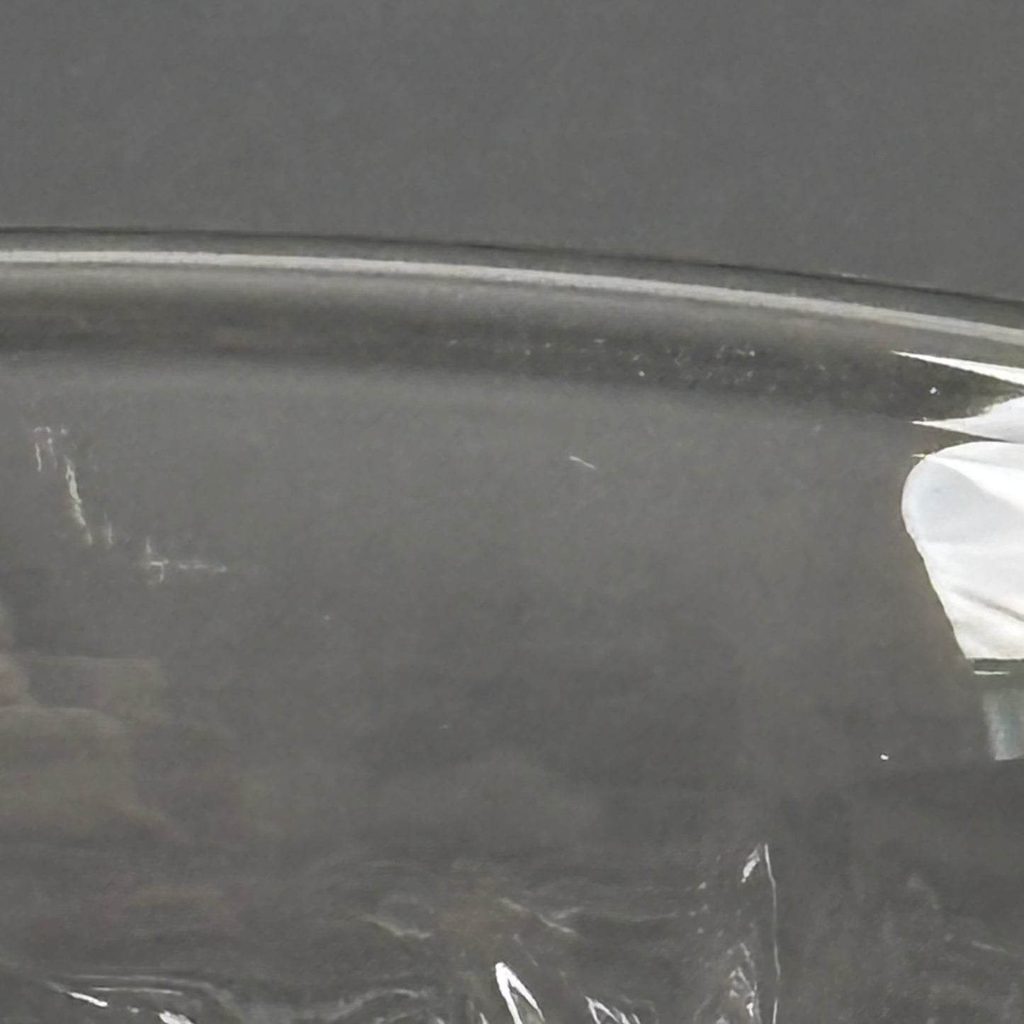 Clear Pressed Glass Bowl |⋆˙⟡ | Diamond & Starburst Pattern