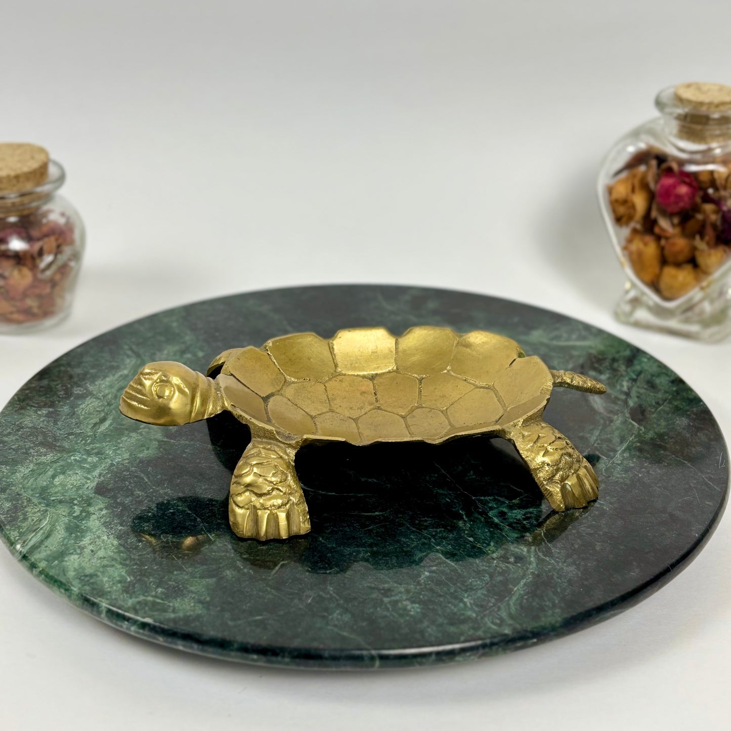 Vintage Brass Sea Turtle Trinket Dish | ⋆˙⟡ | Catchall Bowl, Ring Holder