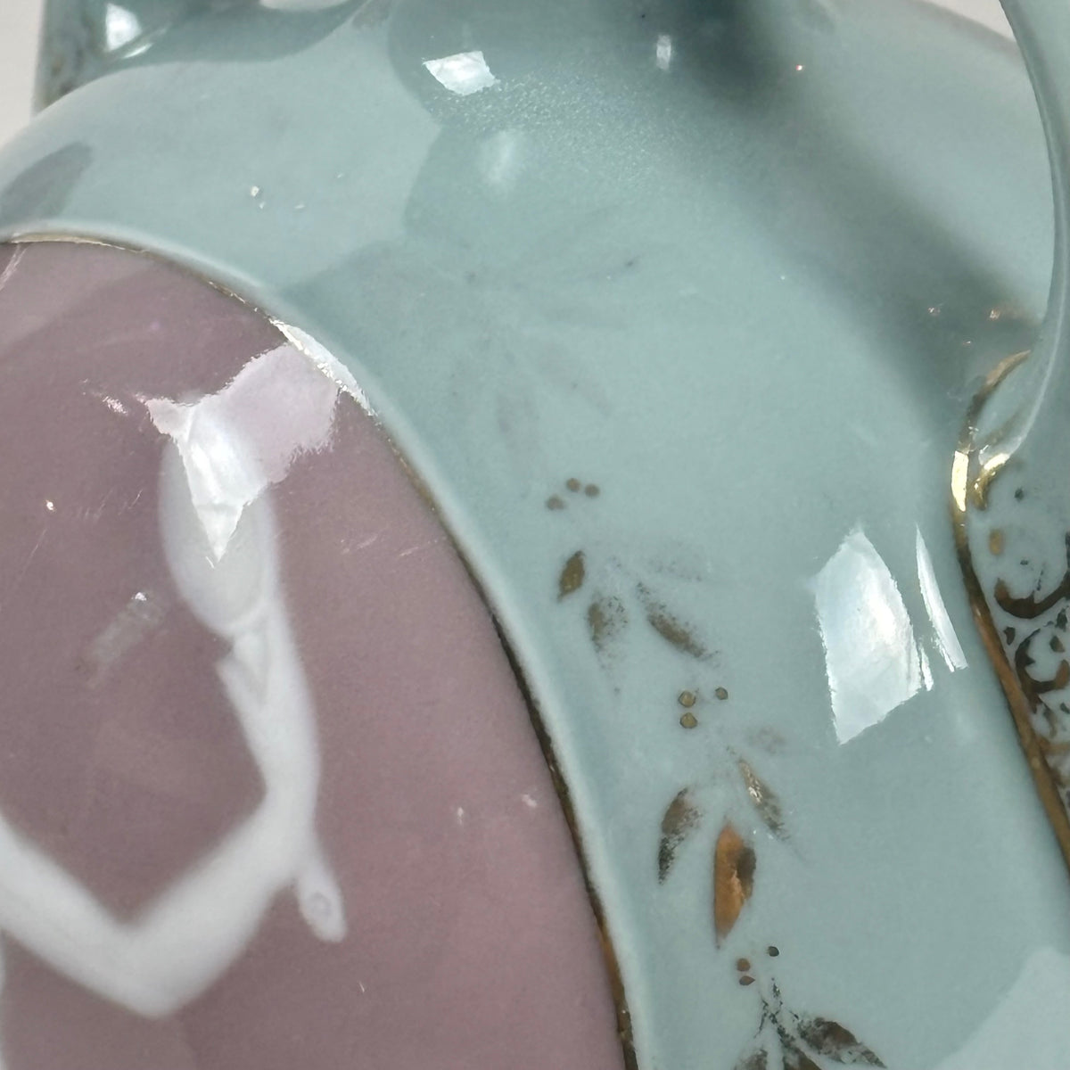 Antique Gebrüder Heubach Porcelain Cameo Vase |⋆˙⟡| Double Handle, Art Nouveau Vase