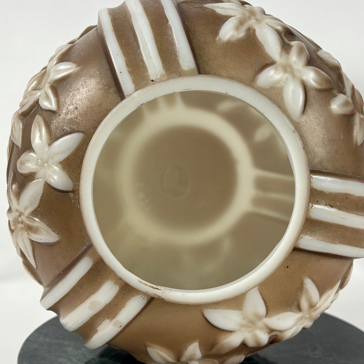 Phoenix Glass Co. Star Flower Vase |⋆˙⟡| Vintage Sculptured Artware
