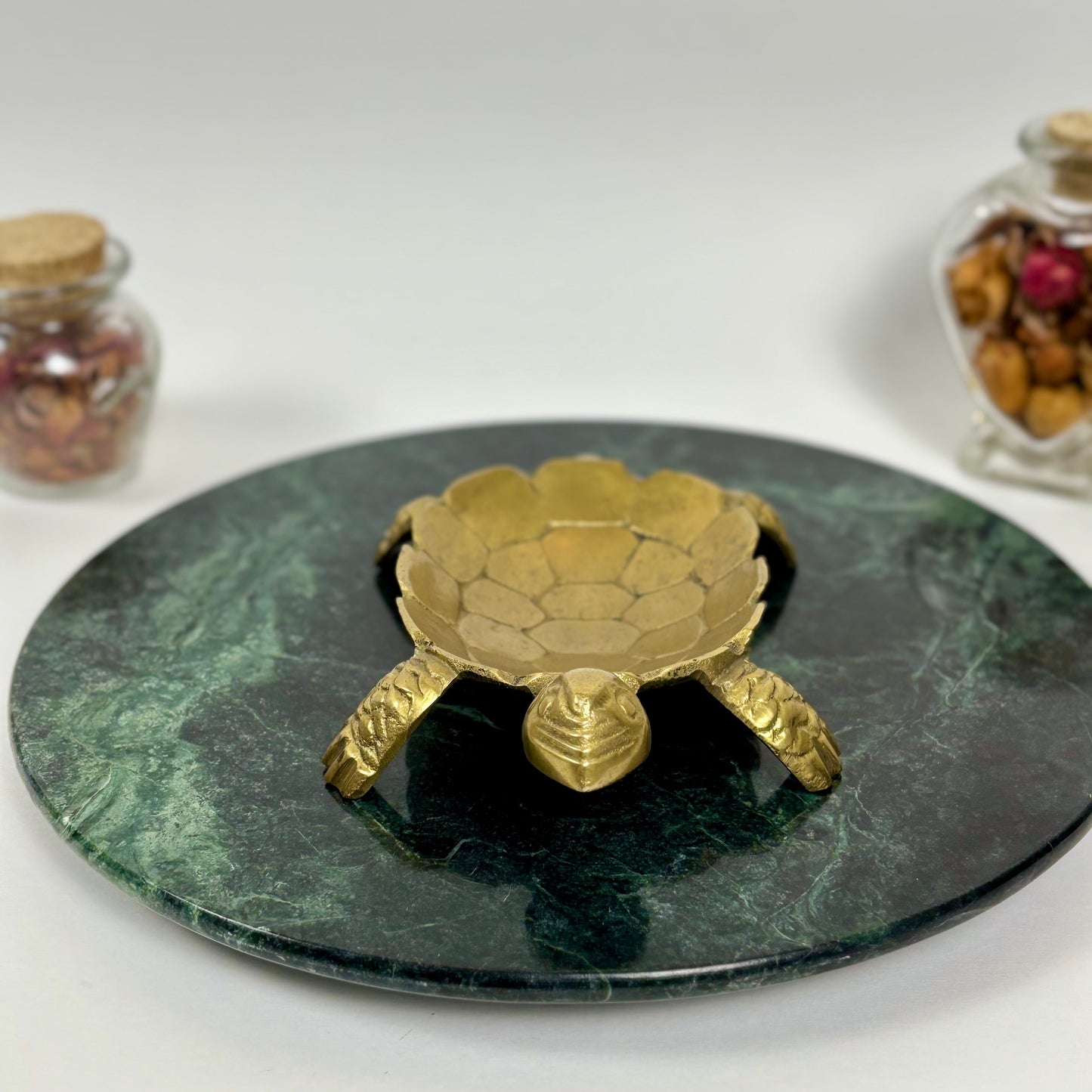 Vintage Brass Sea Turtle Trinket Dish | ⋆˙⟡ | Catchall Bowl, Ring Holder