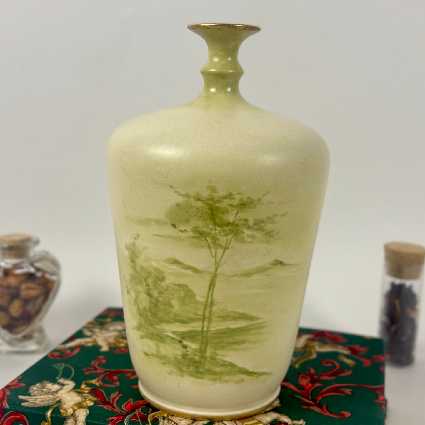 Antique Royal Bonn Germany Vase, c. 1900 |⋆˙⟡| Classical Woman & Cherubs