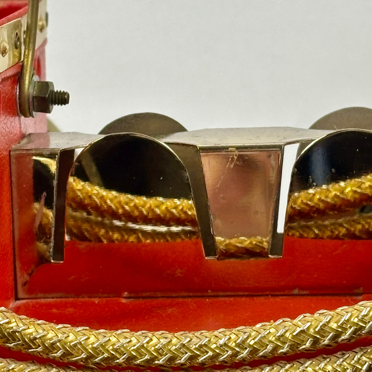 Vintage Japanese Musical Fire Wagon Decanter Set |⋆˙⟡| Amber Glass Barware
