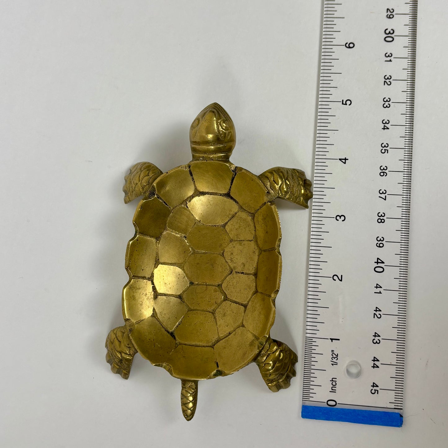 Vintage Brass Sea Turtle Trinket Dish | ⋆˙⟡ | Catchall Bowl, Ring Holder