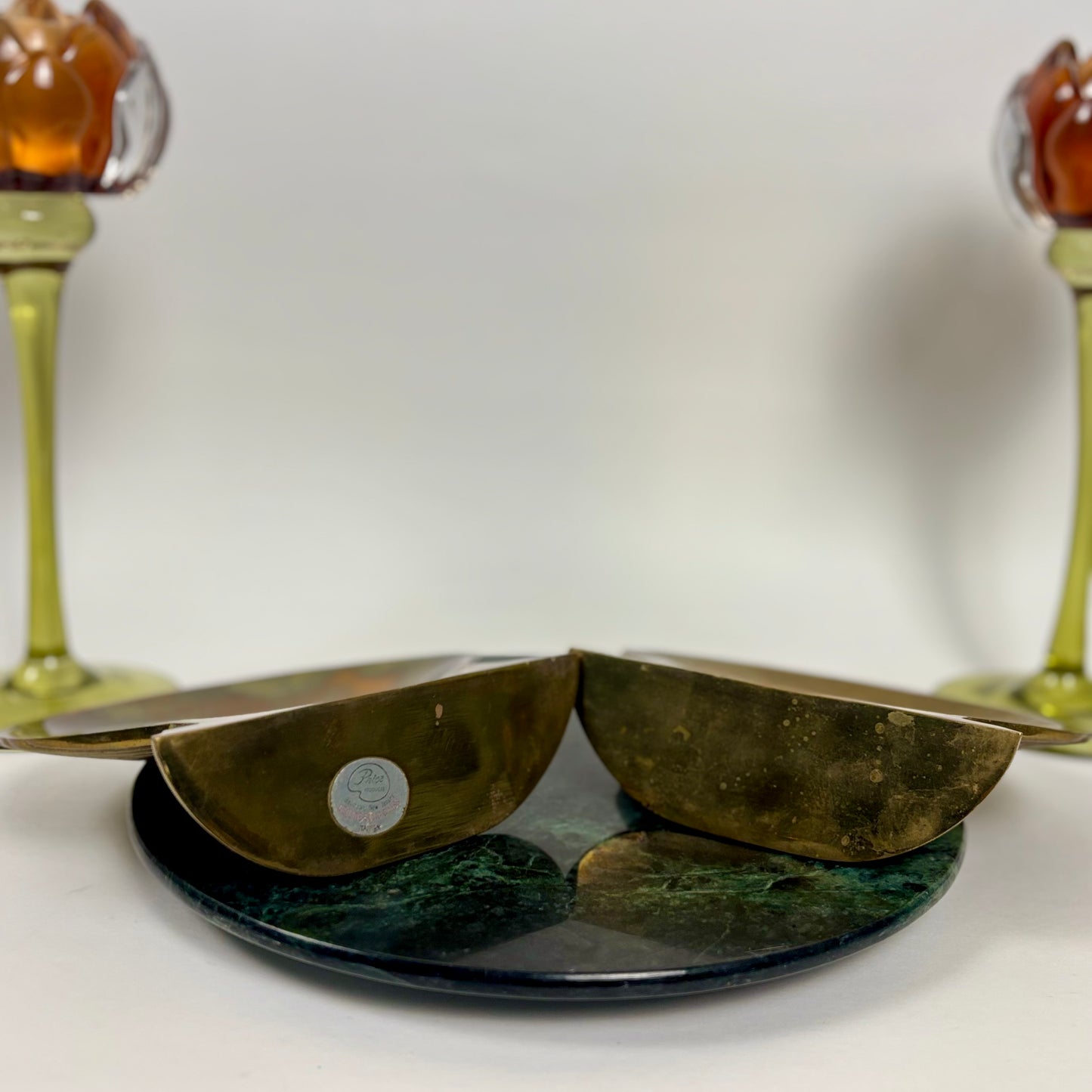 Vintage Brass Shell Bookends | ⋆˙⟡| Pair by Prize Products