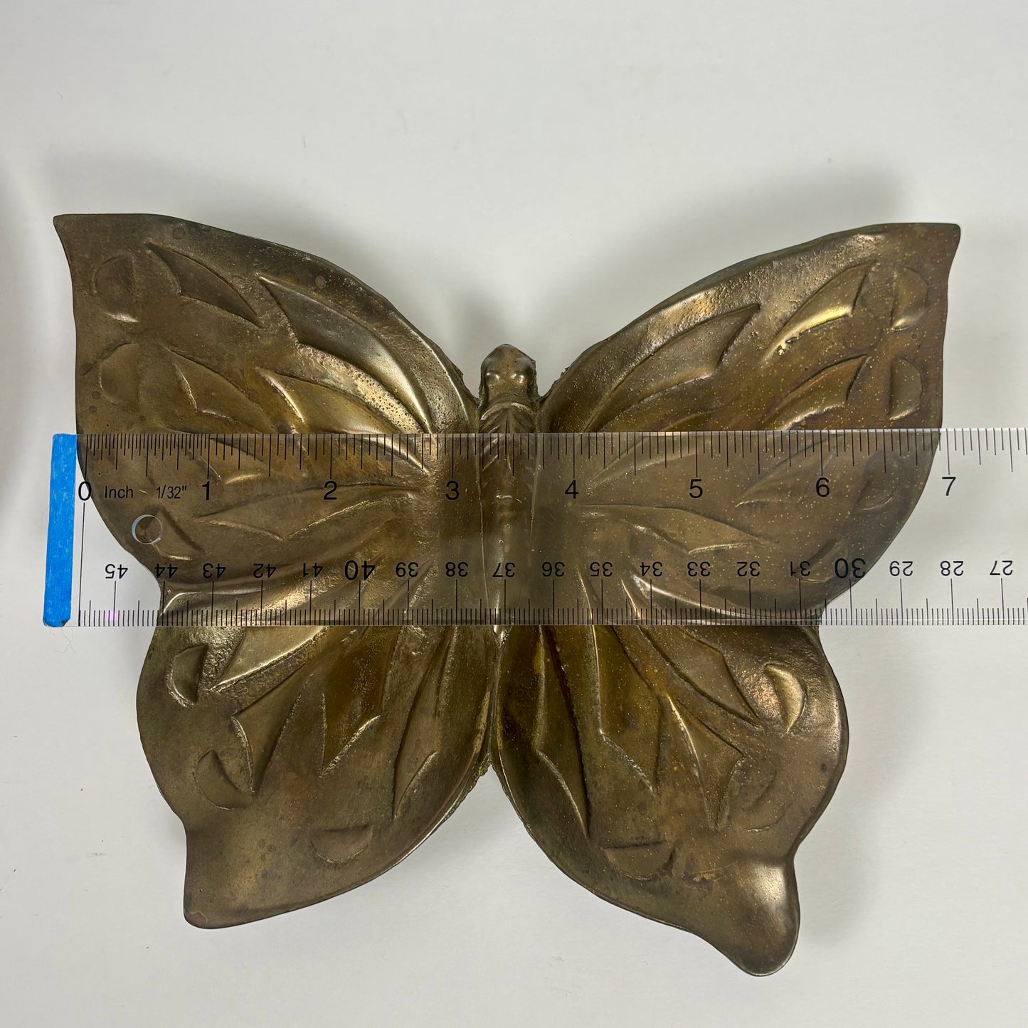 Solid Brass Vintage Butterfly |⋆˙⟡| Trinket Dish Catchall