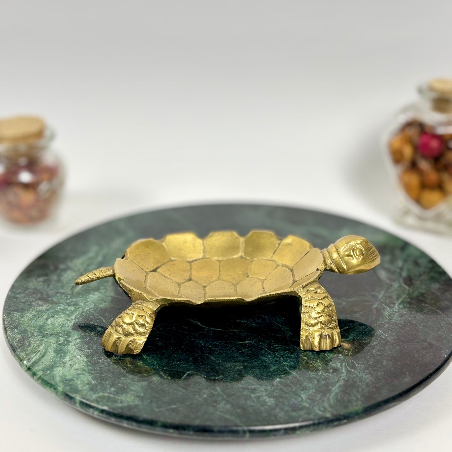 Vintage Brass Sea Turtle Trinket Dish | ⋆˙⟡ | Catchall Bowl, Ring Holder
