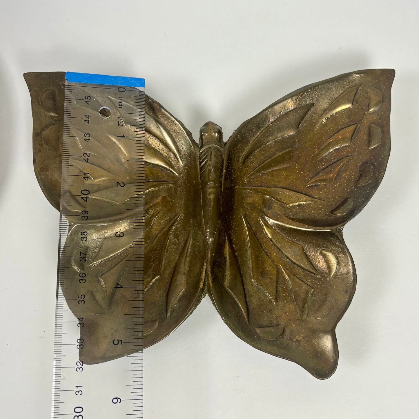 Solid Brass Vintage Butterfly |⋆˙⟡| Trinket Dish Catchall