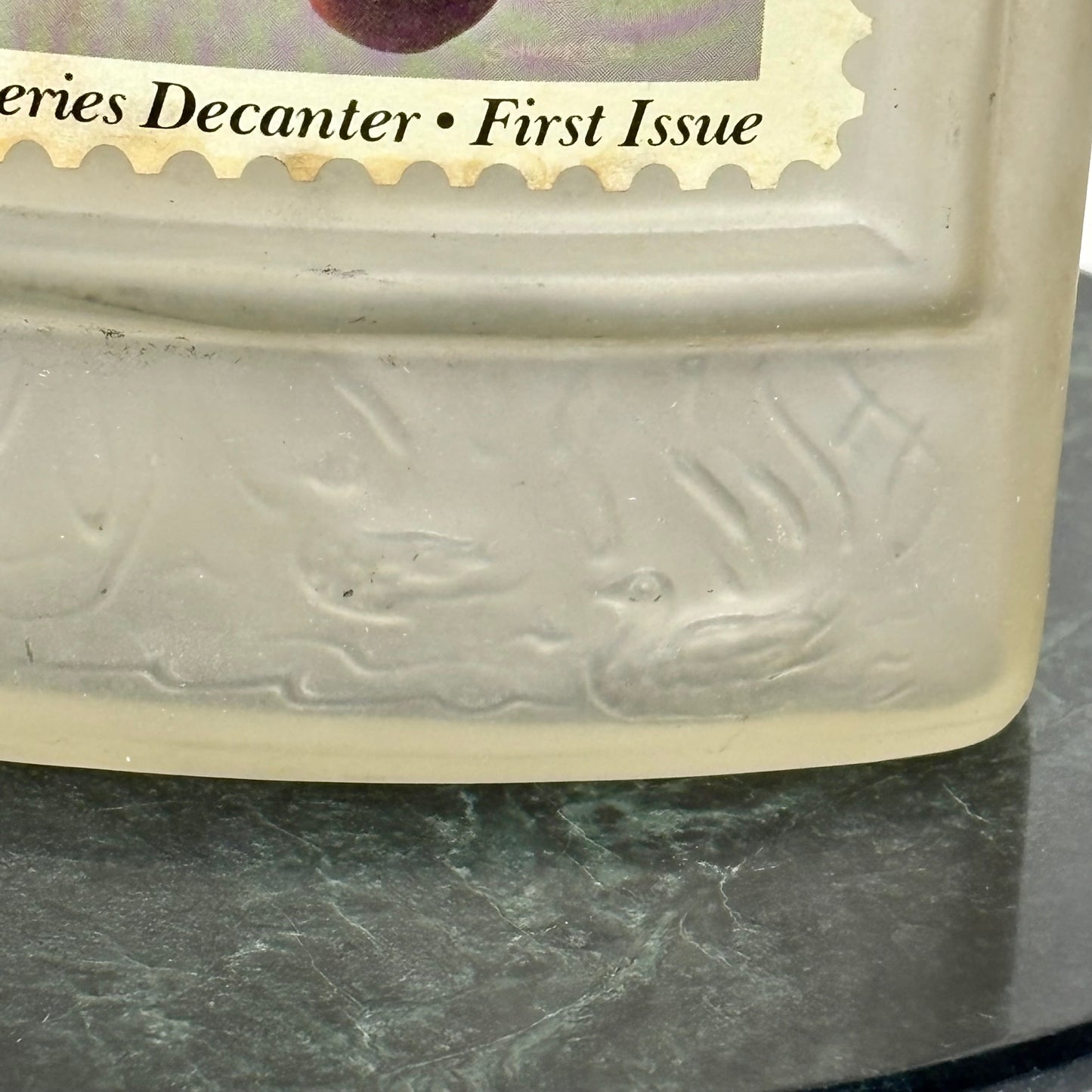 Vintage Jim Beam Duck Stamp Series Pintail Decanter |⋆˙⟡| First Issue Wildlife Bourbon Bottle
