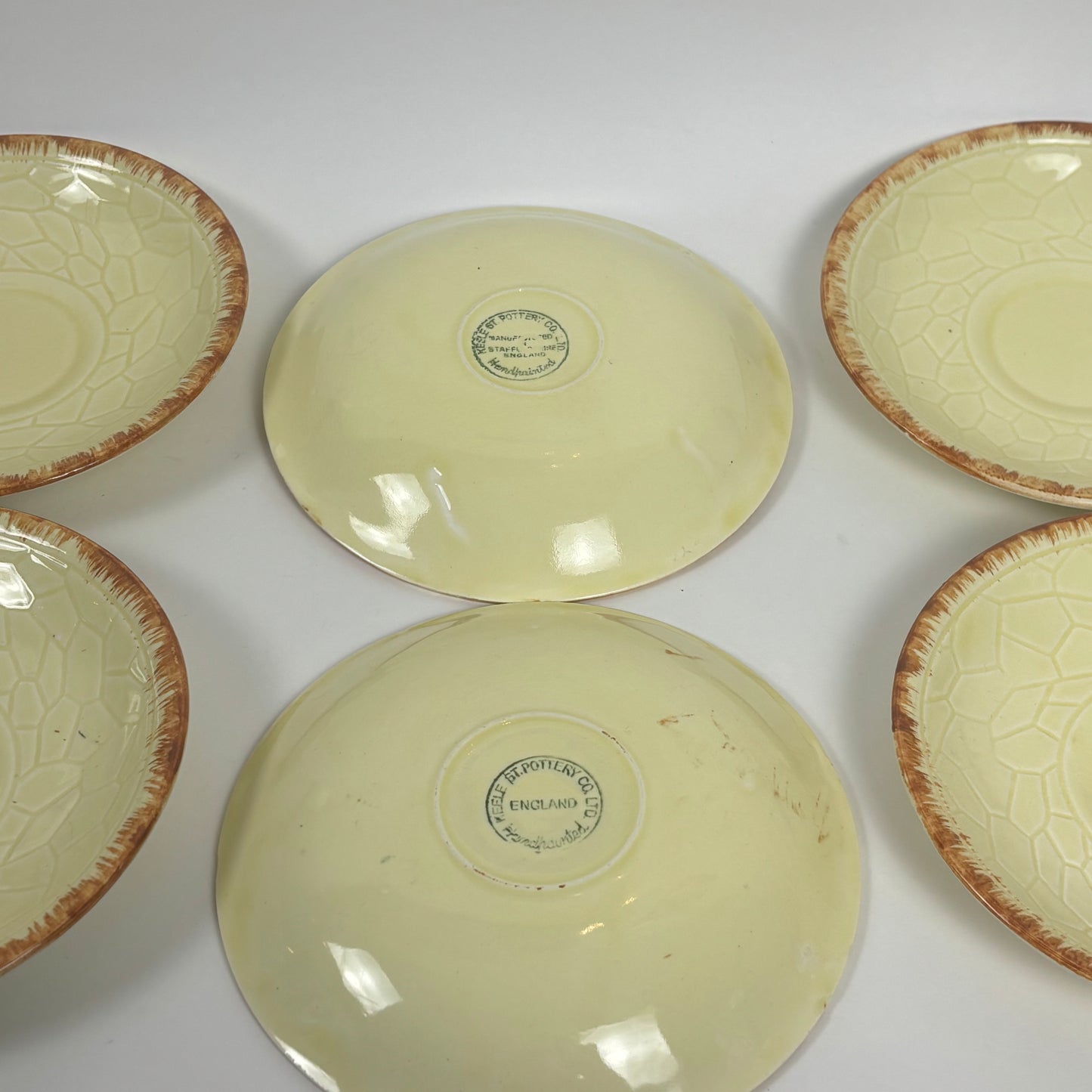 Vintage Keel Pottery Cottage Ware Tea Set |⋆˙⟡| 22 Piece Set, Staffordshire England
