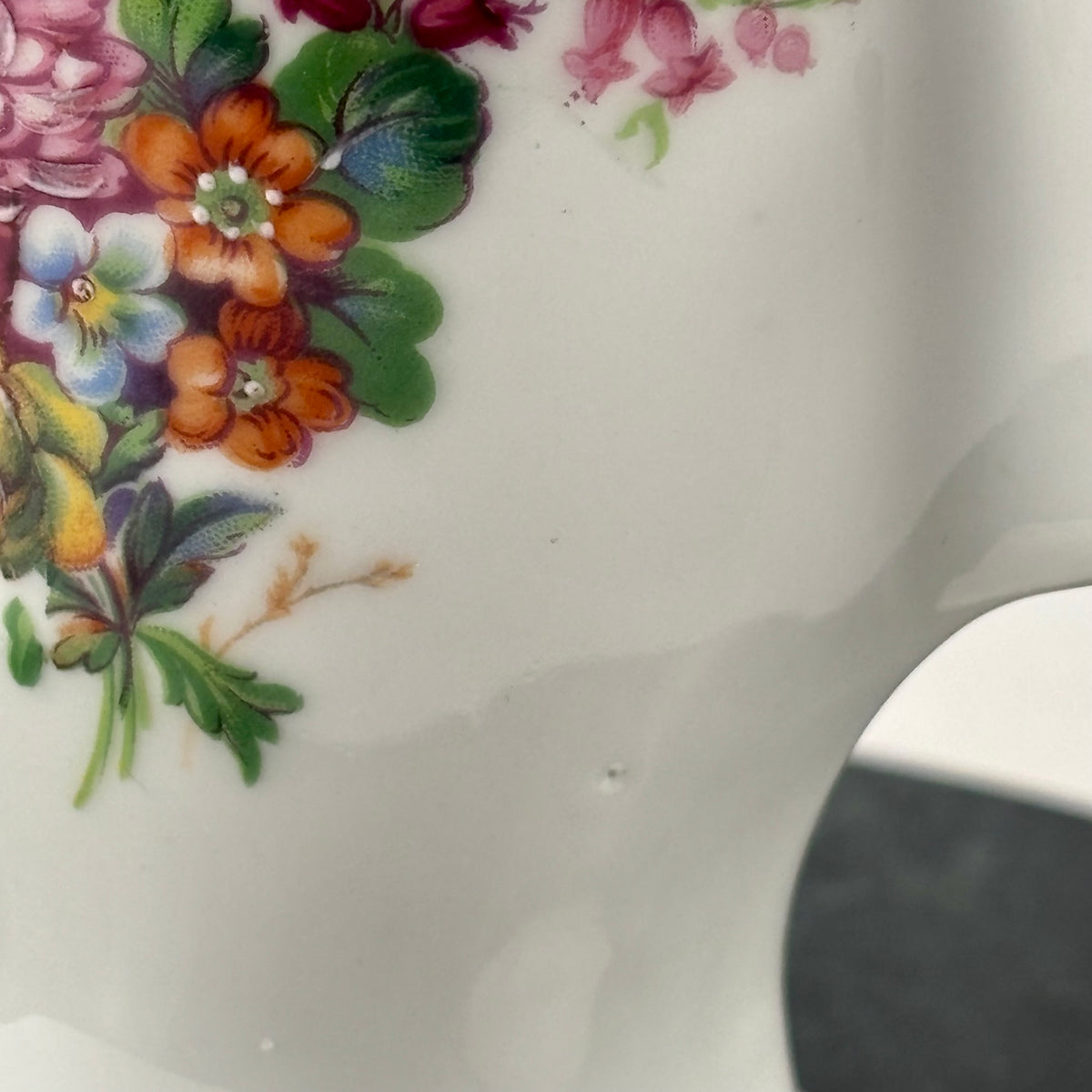 Vintage Limoges AJCO Bridal Vase |⋆˙⟡| Old Paris Style Floral Porcelain, c. 1950s