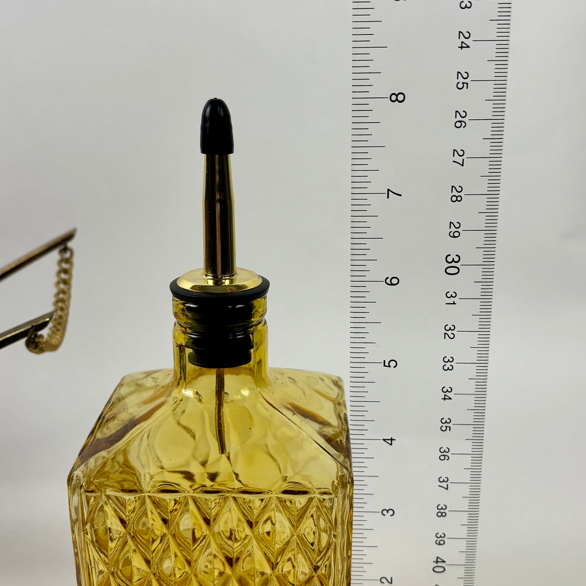 Vintage Japanese Musical Fire Wagon Decanter Set |⋆˙⟡| Amber Glass Barware