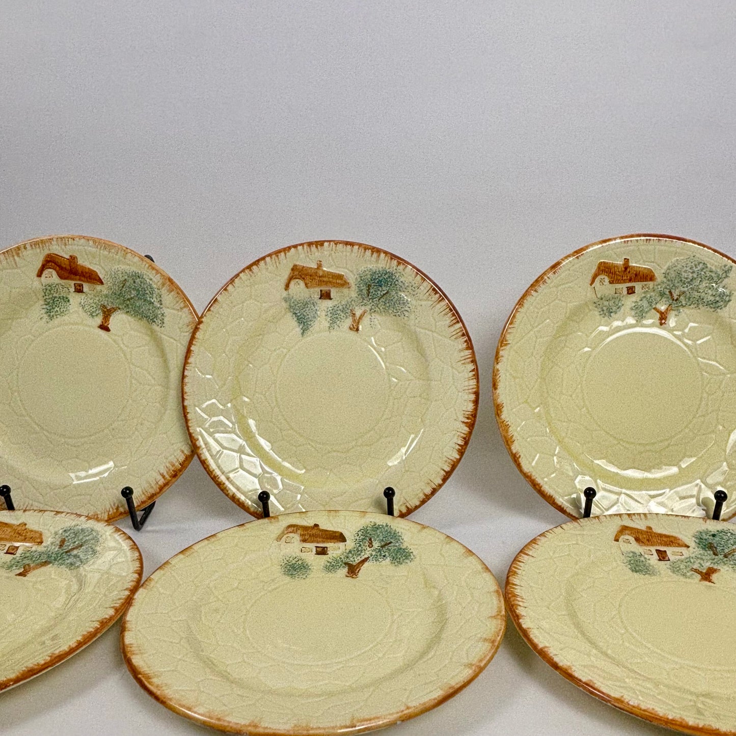 Vintage Keel Pottery Cottage Ware Tea Set |⋆˙⟡| 22 Piece Set, Staffordshire England